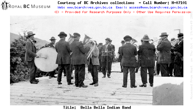 Bella Bella Community Band