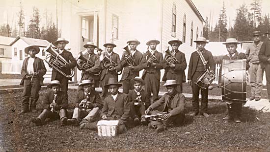 Fort Douglas Brass Band 1889
